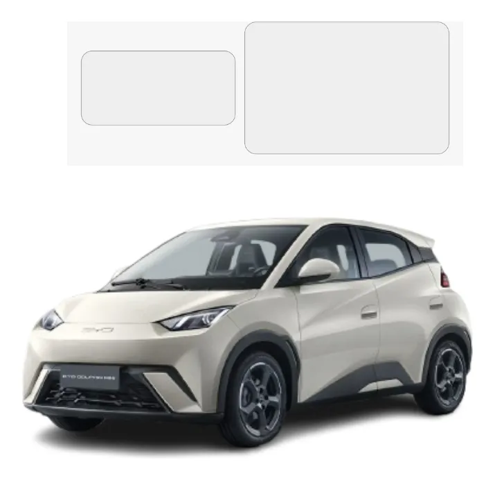 Protección Ppf Pantalla Y Clúster Para Byd Dolphin Mini 2025 - Image 1