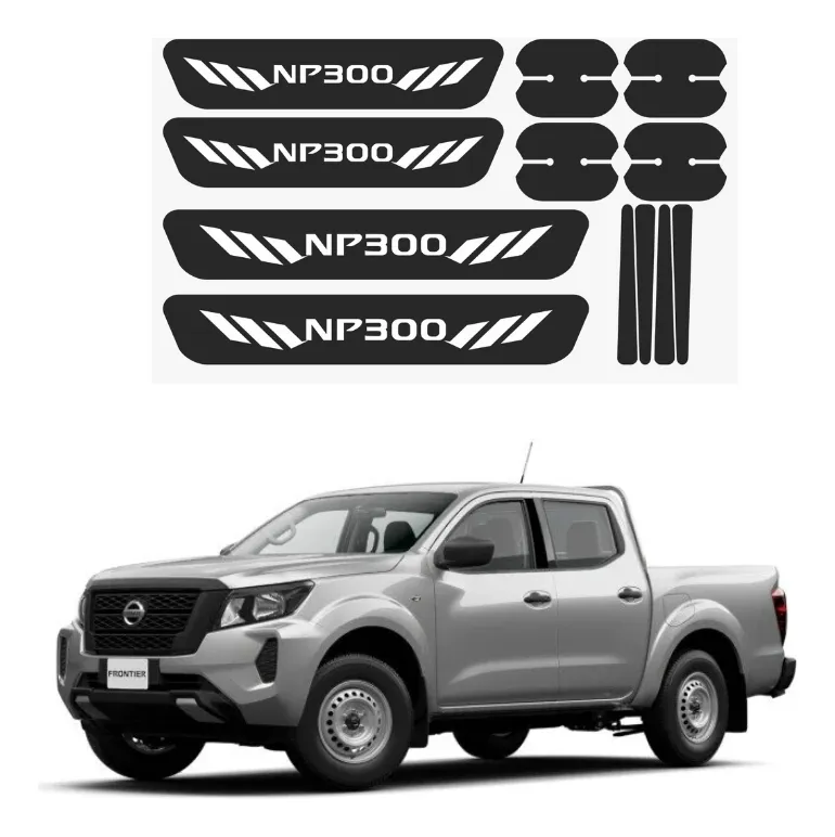 Kit Combo Proteccion Fibra De Carbono Para Np 300 - Image 1