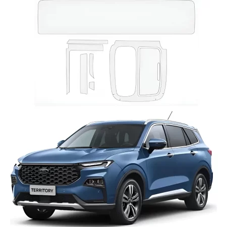 Protección Ppf Pantalla Y Panel Central Para Territory 2024