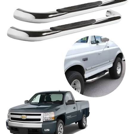 Estribos Tubulares Chevrolet Silverado Corto 1999 - 2013
