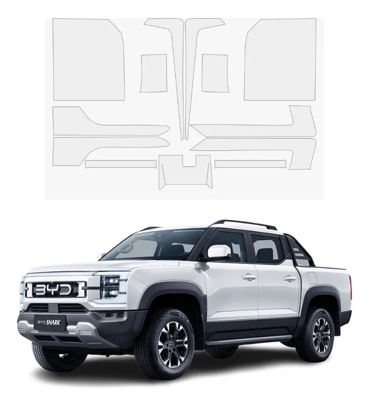 Protector Ppf Faros Y Vistas De Luz Parrillas Byd Shark 2025 - Image 1