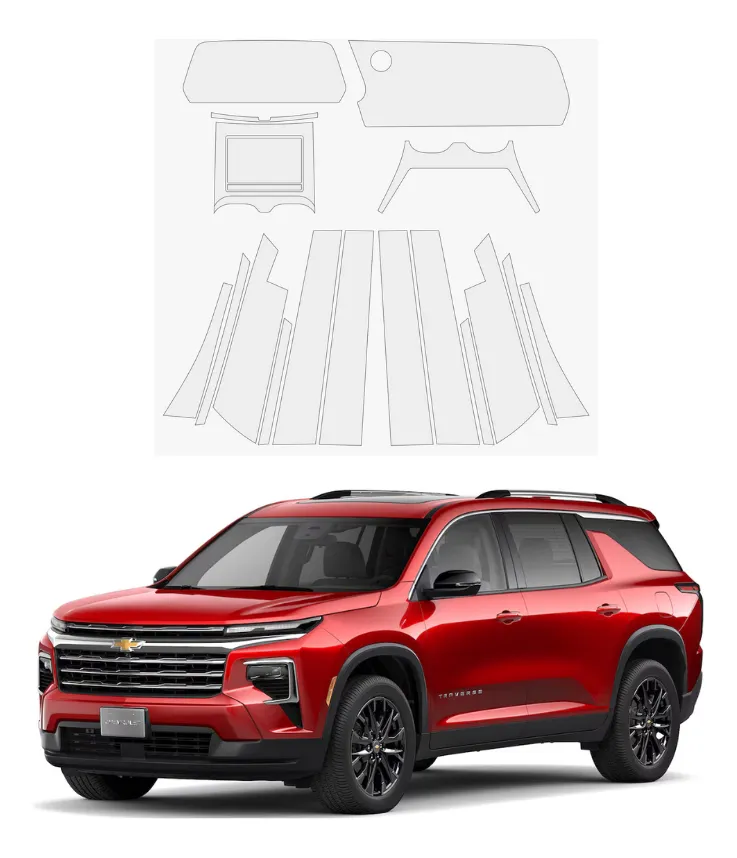 Kit Proteccion Ppf  Para Chevrolete Traverse 2025 - Image 1