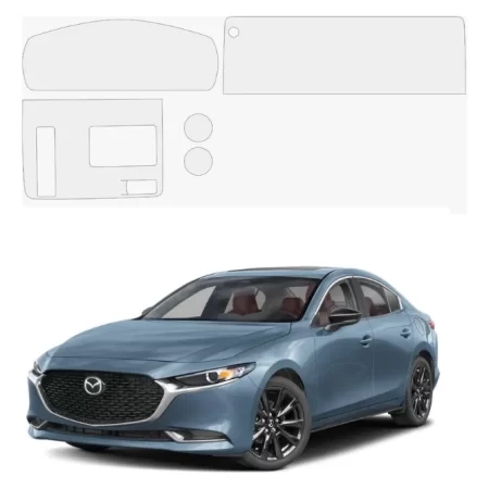 Protección Ppf Pantalla Y Panel Central Para Mazda Cx90 2024