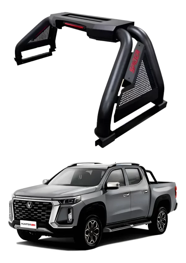 Roll Bar C/ Barra De Led Motorizada Changan Hunter 2019-2025