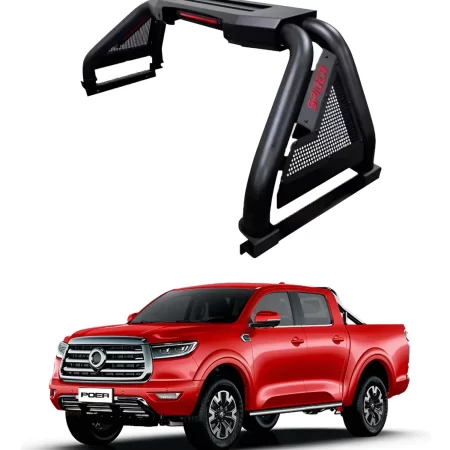 Roll Bar C/ Barra De Led Motorizada Gwm Poer 2019-2025