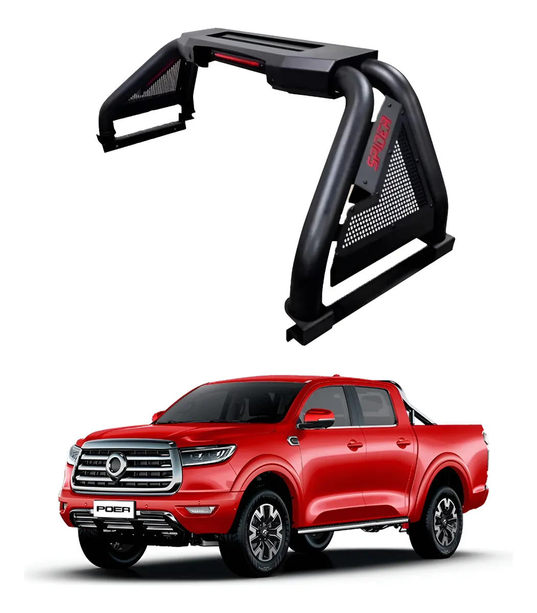 Roll Bar C/ Barra De Led Motorizada Gwm Poer 2019-2025 - Image 1