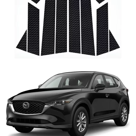 Proteccion Fibra De Carbono Postes Para Mazda Cx5 2025