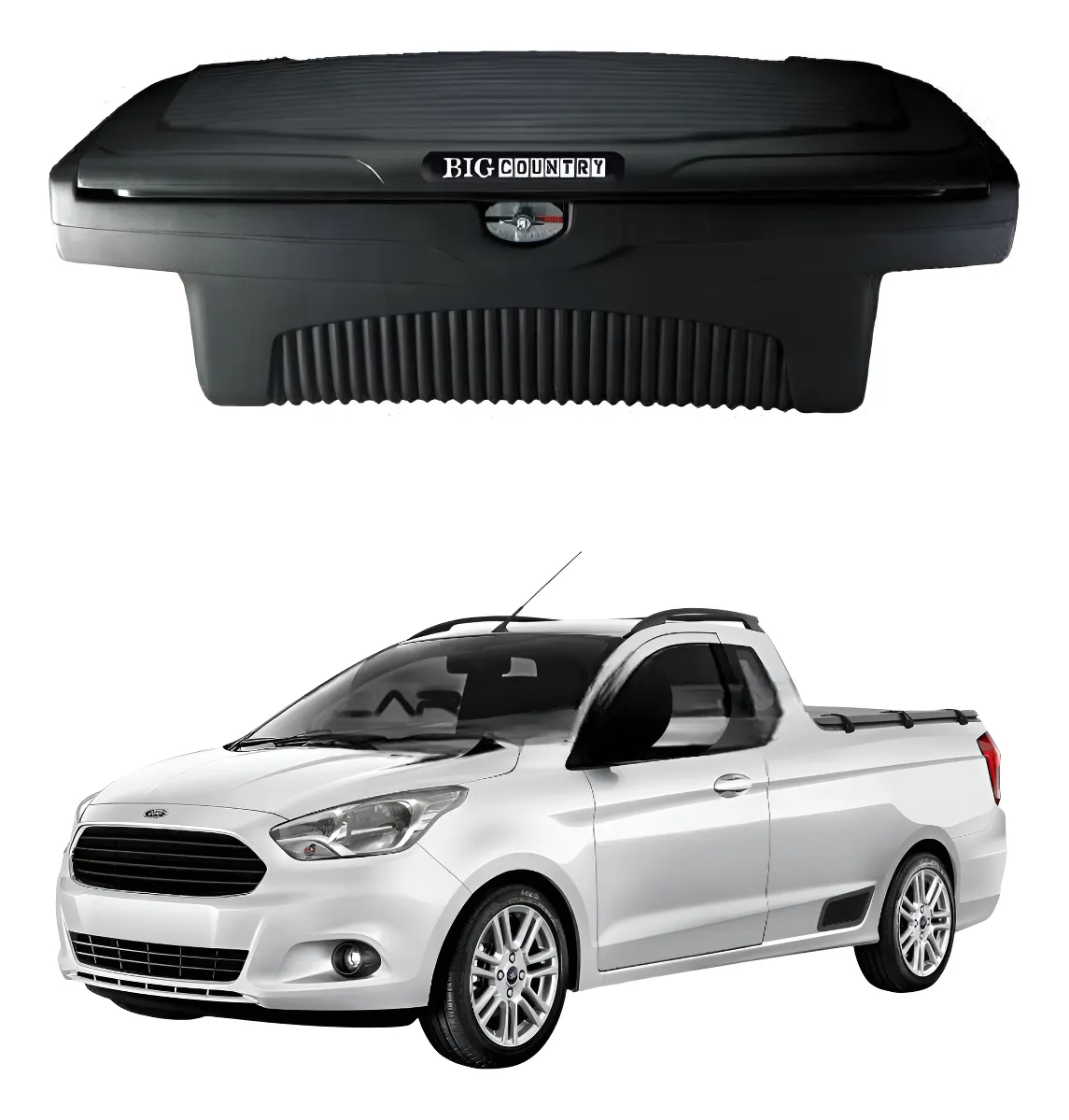 Caja De Herramientas Big Country Para Ford Courier 2002-2020 - Image 1