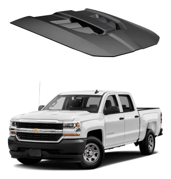Toma De Aire Para Chev Silverado 1500 2016 - 2018 Airdesign