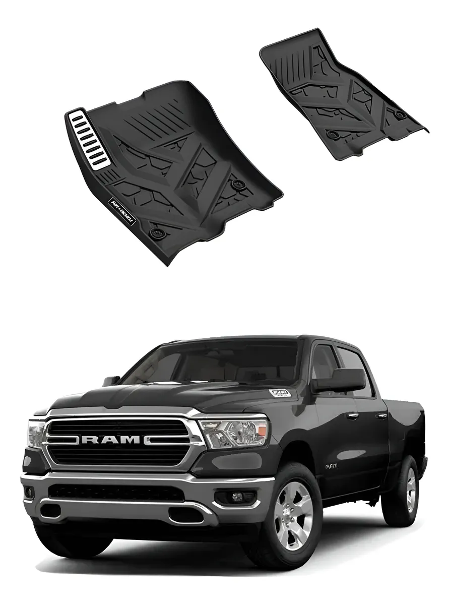 Juego De Tapetes Delanteros Dodge Ram 1500 2019-2024 - Image 1