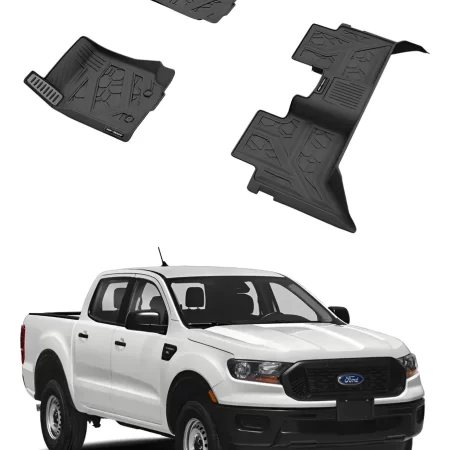 Juego Tapetes Delanteros Y Traseros Ford Ranger 2019-2022