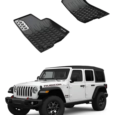 Juego Tapetes Delantero Jeep Wrangler Jl 2018 - 2025