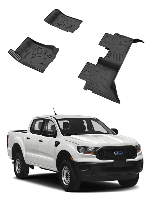 Juego Tapetes Delantero Y Trasero Ford Ranger 2019-2022