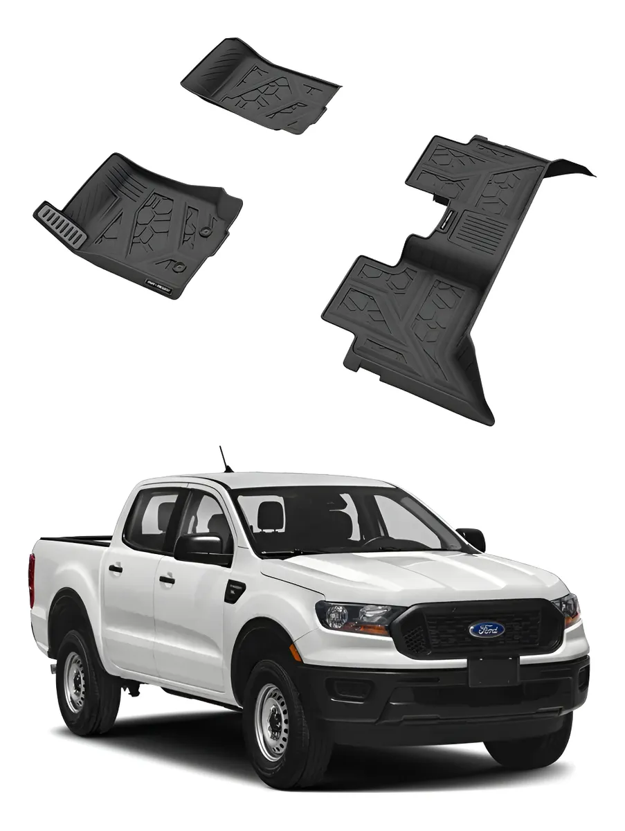 Juego Tapetes Delantero Y Trasero Ford Ranger 2019-2022 - Image 1