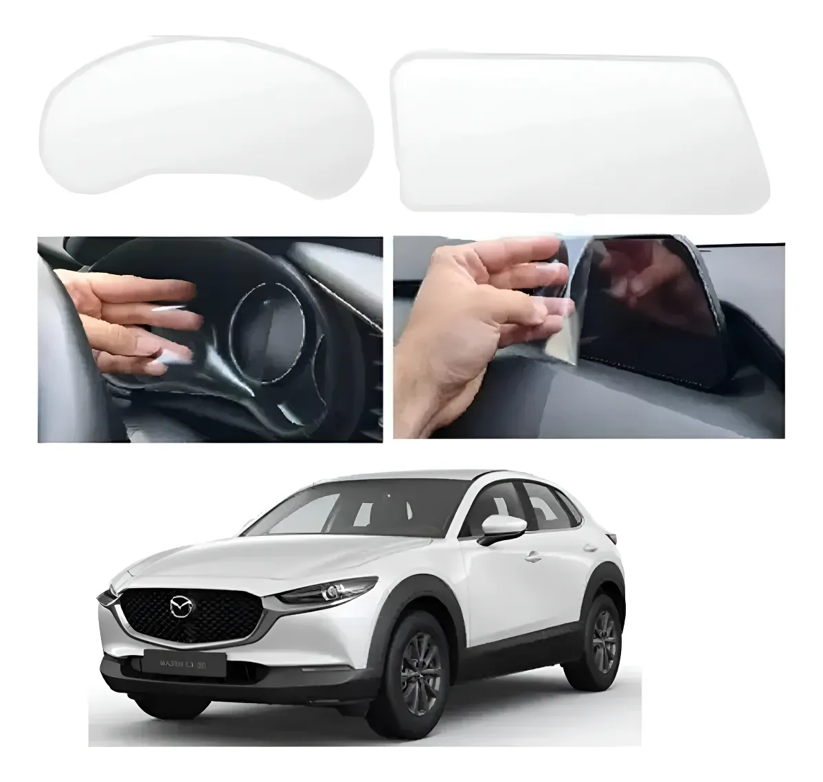 Protector Pantalla, Clúster Compatible Con Mazda Cx30 2023 - Image 1
