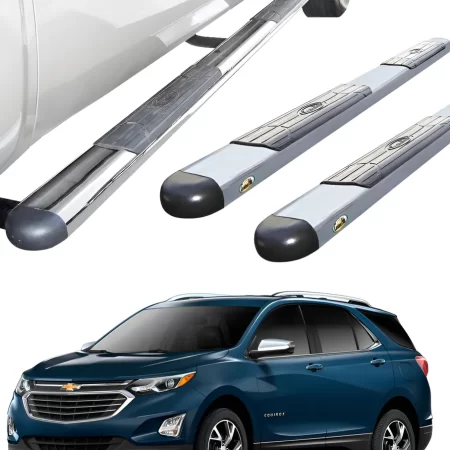 Estribos Gh Cromados P/ Chevrolet Equinox 2018 - 2020