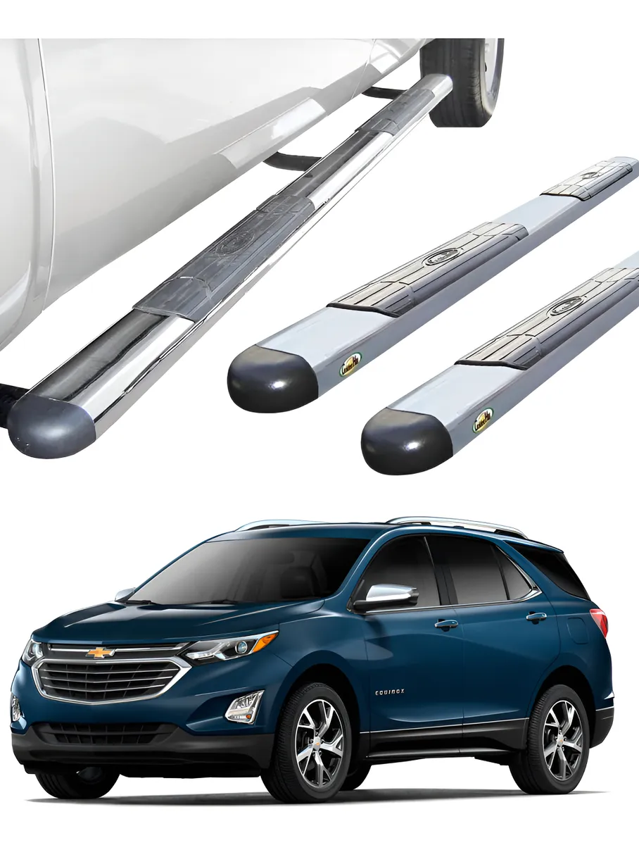 Estribos Gh Cromados P/ Chevrolet Equinox 2018 - 2020 - Image 1