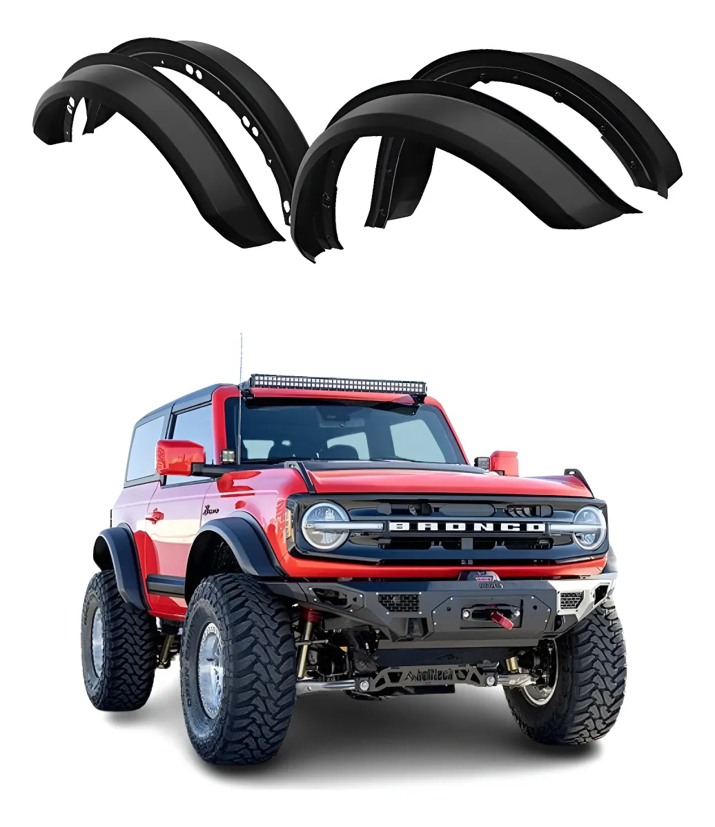 Juego De High Profile Wide Fender Flares Ford Bronco 21-25 - Image 1