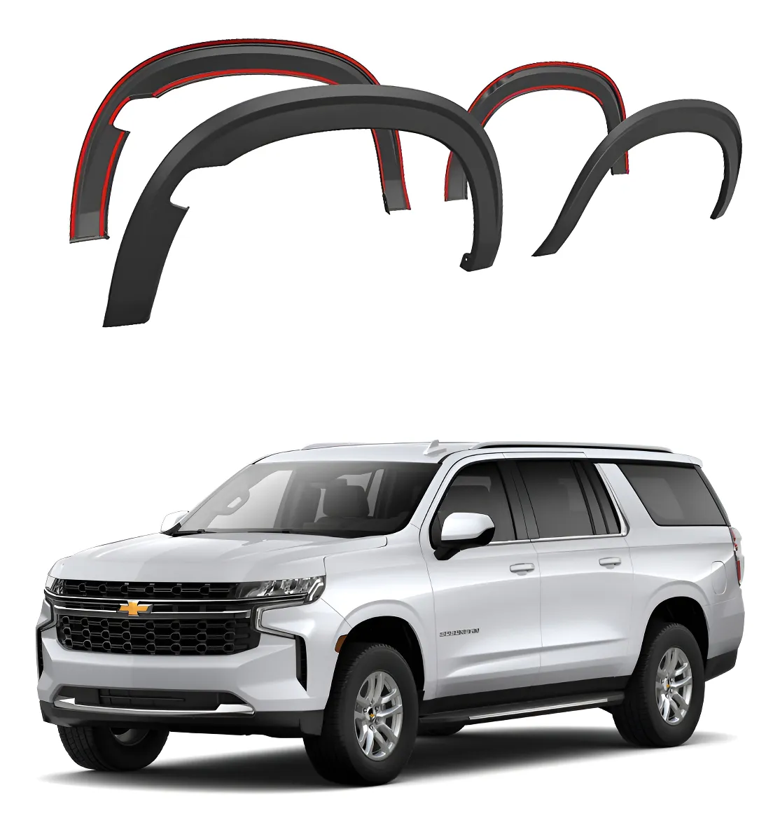 Juego De Cantoneras Tipo Oe Chev Suburban 2021-2024 - Image 1