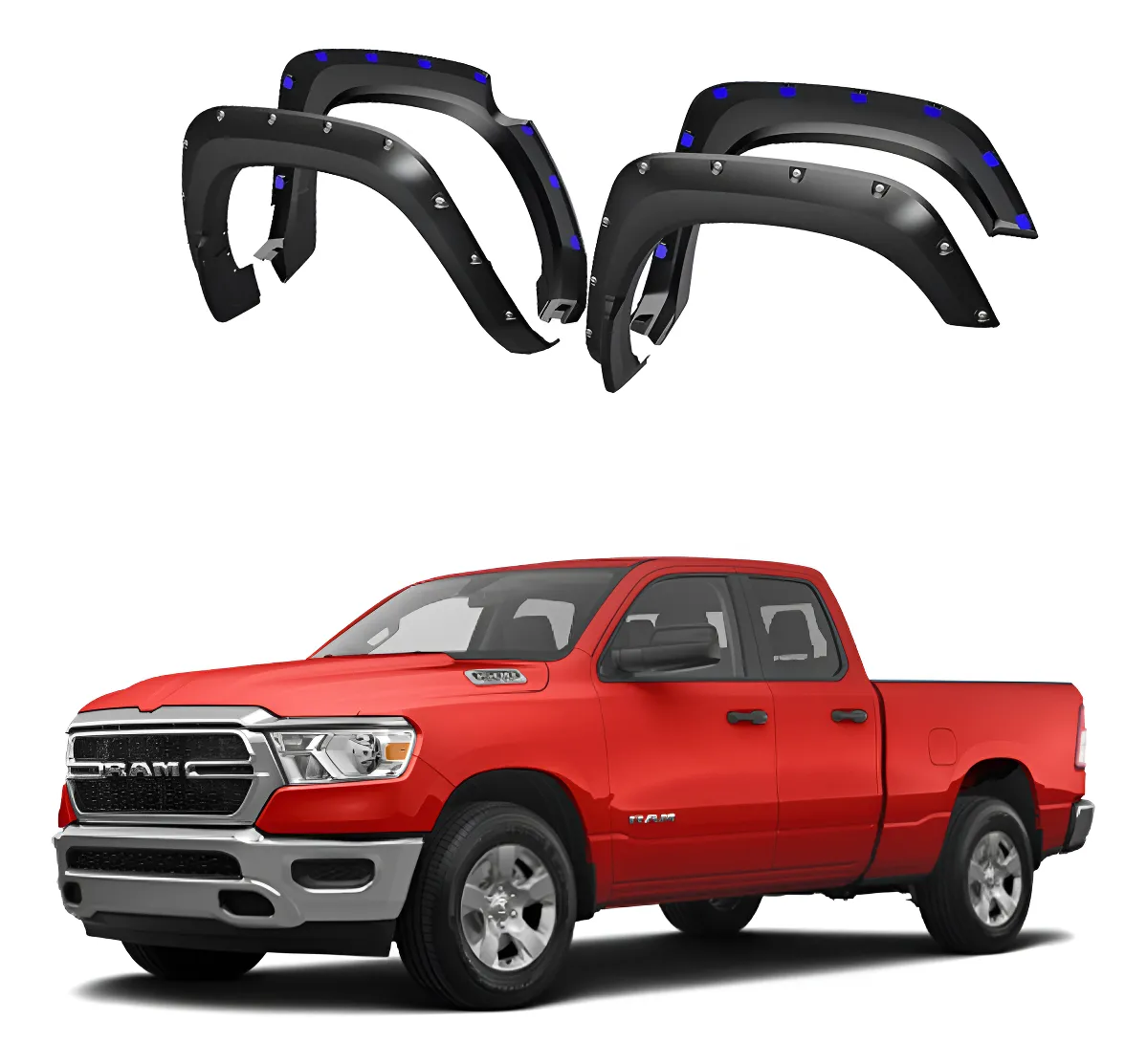 Cantoneras Remaches Airdesign Dodge Ram 1500 2019 - 2024 - Image 1