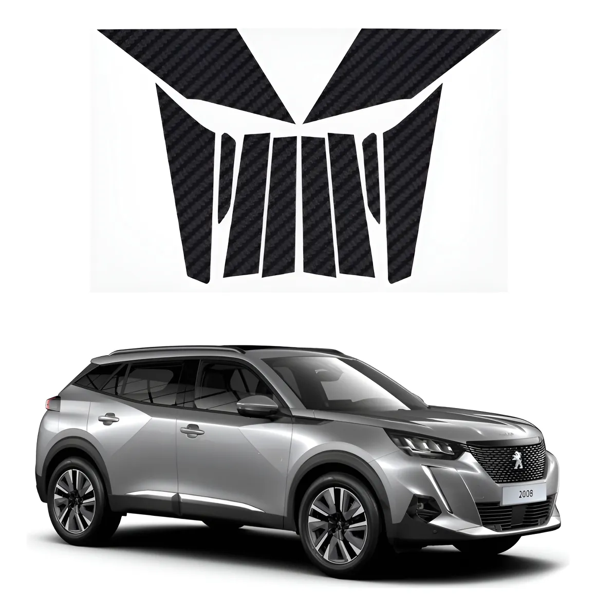 Protección Fc Postes Exteriores Y Vista C/ Peugeot 2008 2021 - Image 1