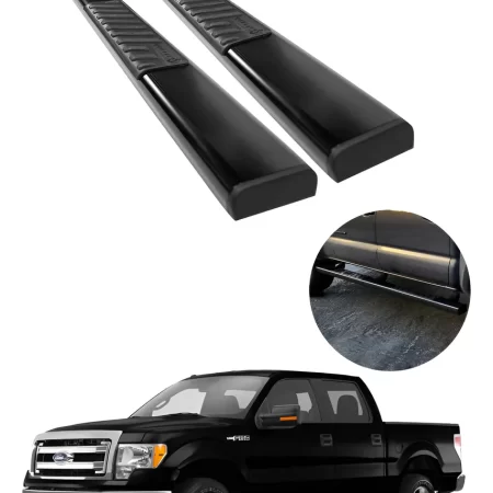 Estribos Serie 100 P/ Ford Lobo Doble Cabina 2004 - 2014