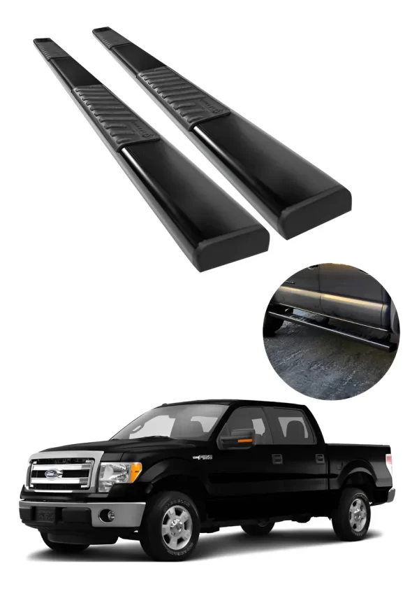 Estribos Serie 100 P/ Ford Lobo Doble Cabina 2004 - 2014