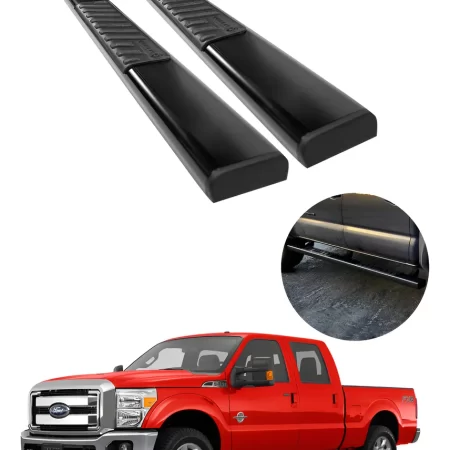 Estribos Serie 100 Negros P/ Ford Super Duty 1999 - 2016