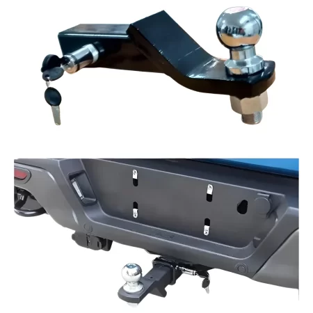 Kit Arrastre Cople Recto, Bola, Perno Con Llave Para Tirón