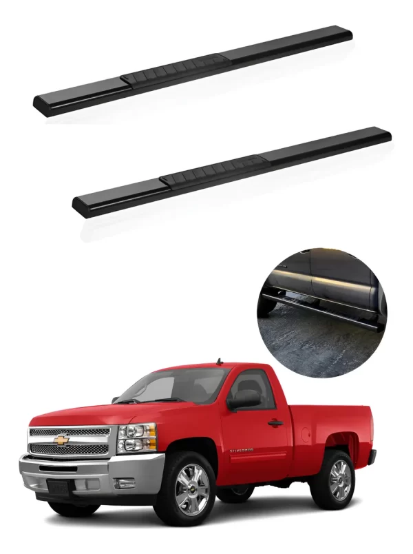 Estribos Serie 100 Chevrolet Silverado 2007 - 2013 Cab Reg