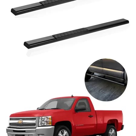 Estribos Serie 100 Chevrolet Silverado 2007 - 2013 Cab Sen