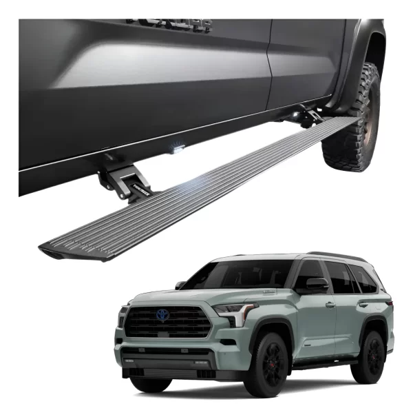 Estribos Electricos Voltstep Ngo Text Toyota Sequoia 22-24