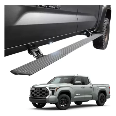 Estribos Electricos Voltstep Pol Toyota Tundra 07-21 Dob Cab