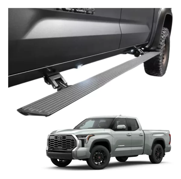 Estribos Electricos Voltstep Pol Toyota Tundra 07-21 Dob Cab