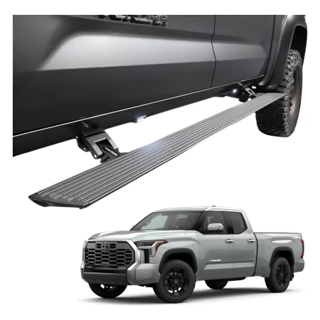 Estribos Electricos Voltstep Pol Toyota Tundra 07-21 Dob Cab