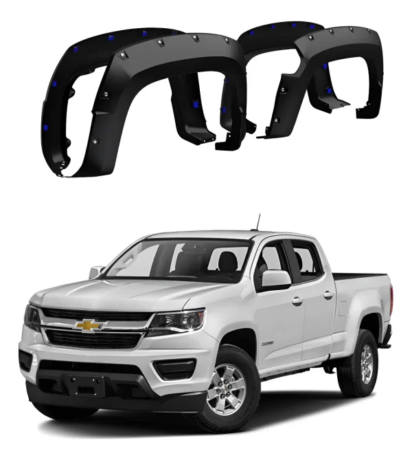 Juego Cantoneras Caja Corta Chevrolet Colorado 2016 - 2020