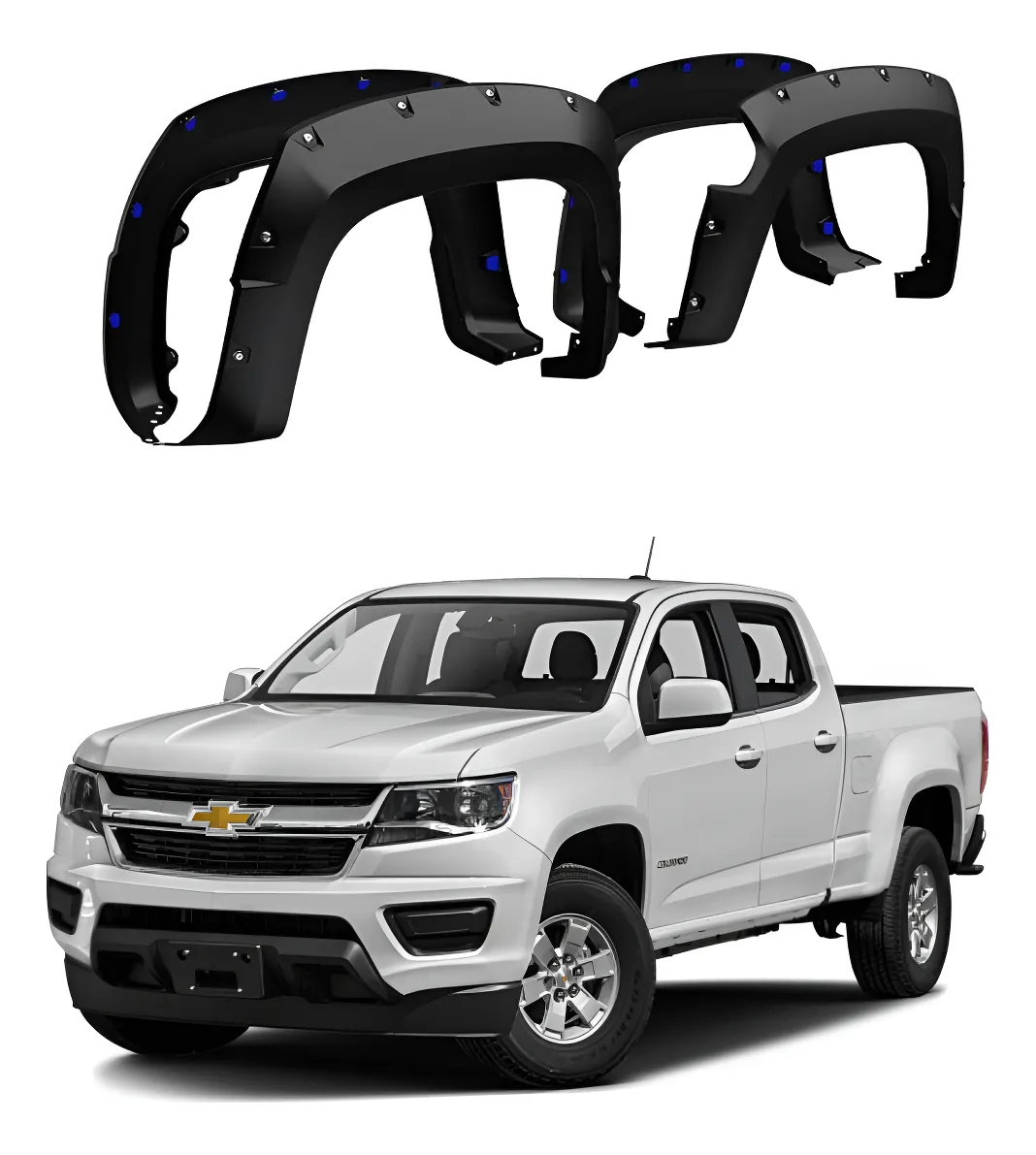 Juego Cantoneras Caja Corta Chevrolet Colorado 2016 - 2020 - Image 1