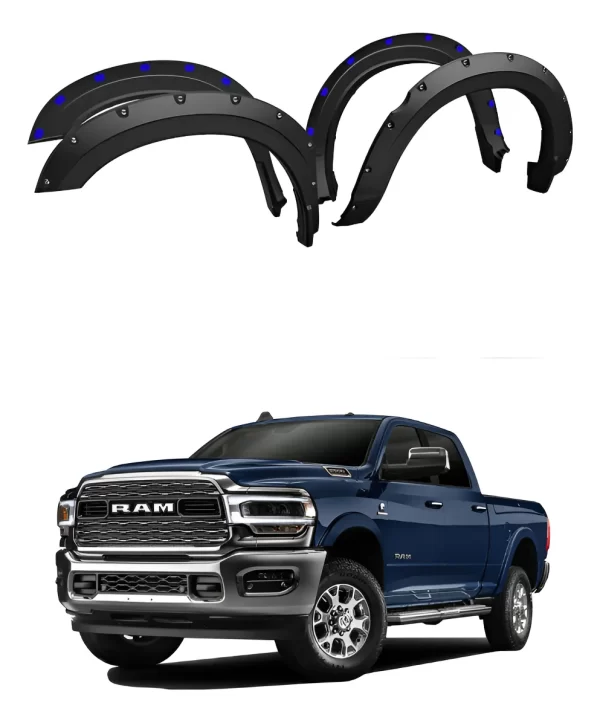 Juego Cantoneras Lisos Dodge Ram 2500 2019-2024.