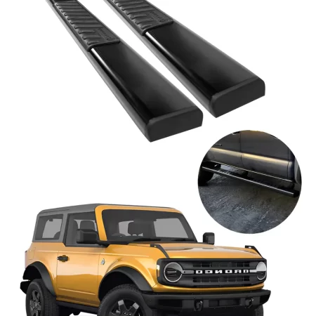 Estribos Serie 100 Negros Para Ford Bronco 2021 - 2023