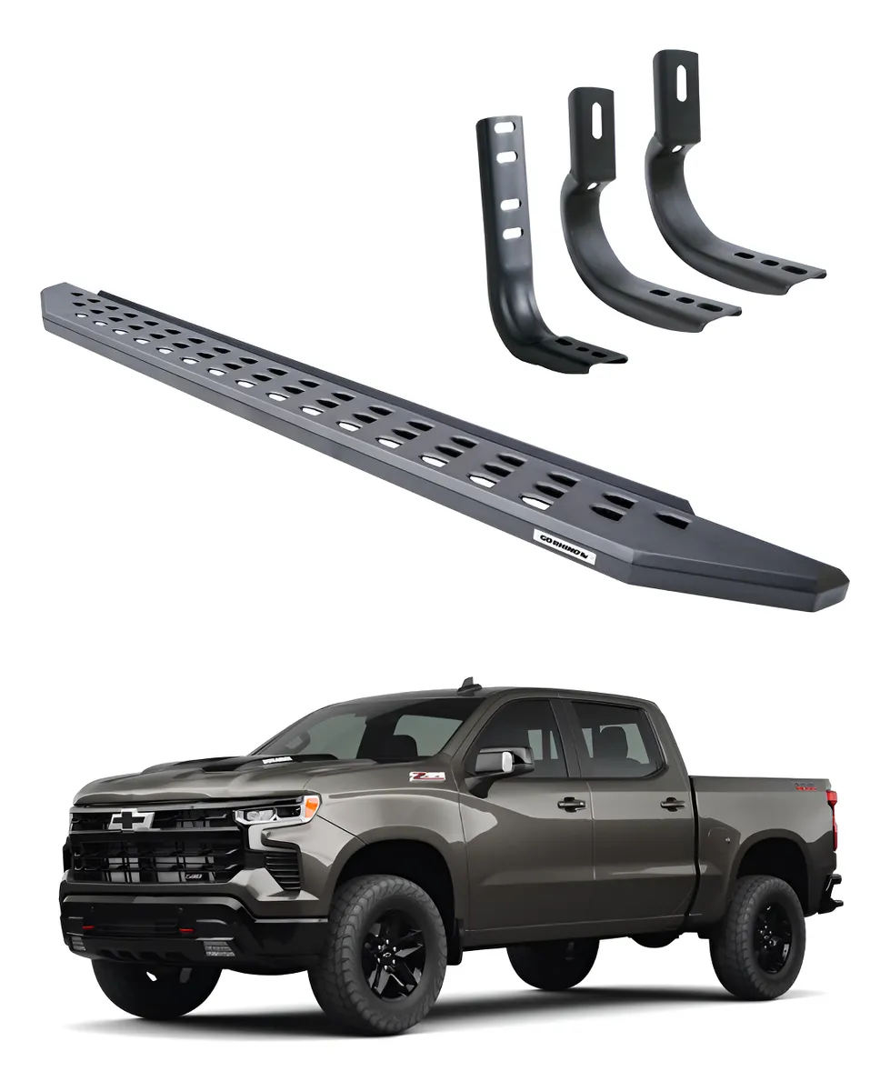 Estribos Rb20 Pol P/ Chevrolet Silverado 2019 - 2024 - Image 1