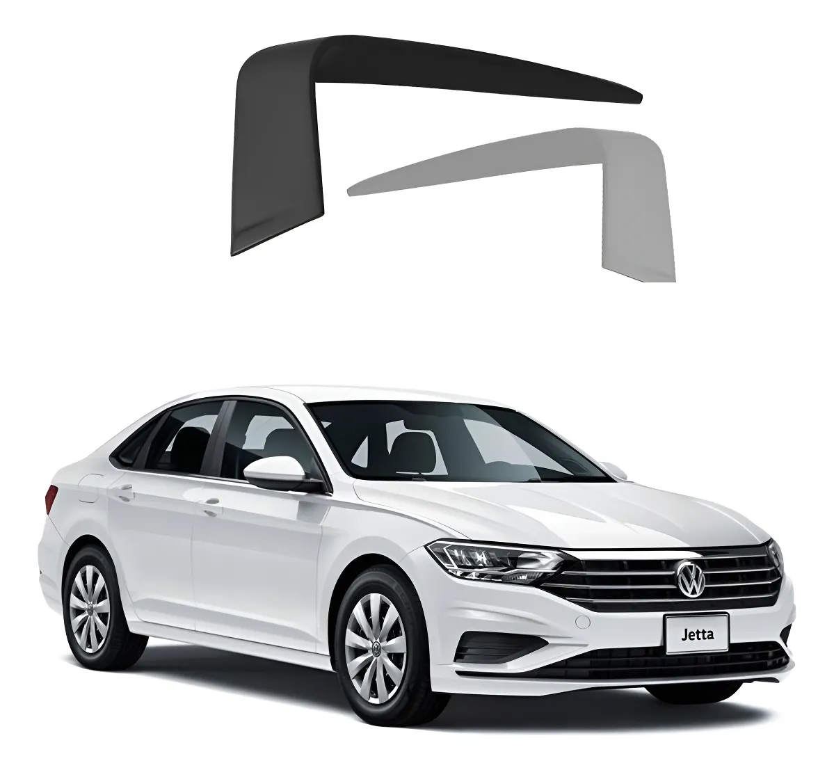 Juego De Air Curtains Para Vw Jetta 2018/2021 - Image 1