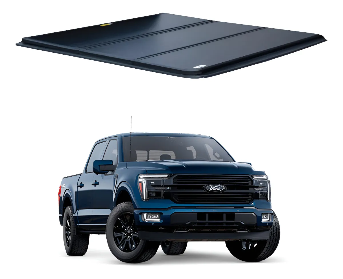 Tapa Cubre Batea Tri-fold P/ Ford Lobo 2016 - 2025 - Image 1