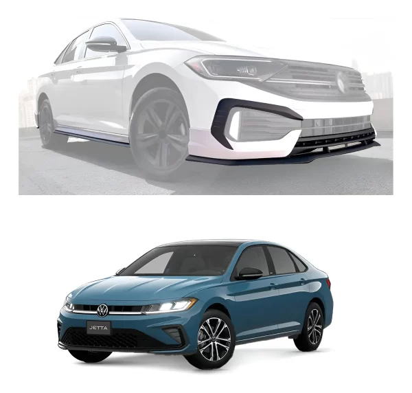 Bodykit Con Alerón De Bajo Perfil  Para Vw Jetta 2022/2024