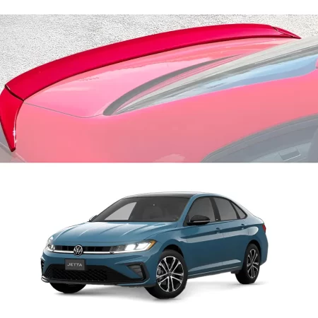 Alerón De Bajo Perfil 3 Piezas Para Vw Jetta 2011/2018