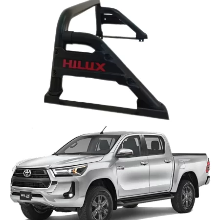 Roll Bar Steel Ii Para Toyota Hilux Dc 2016 - 2024