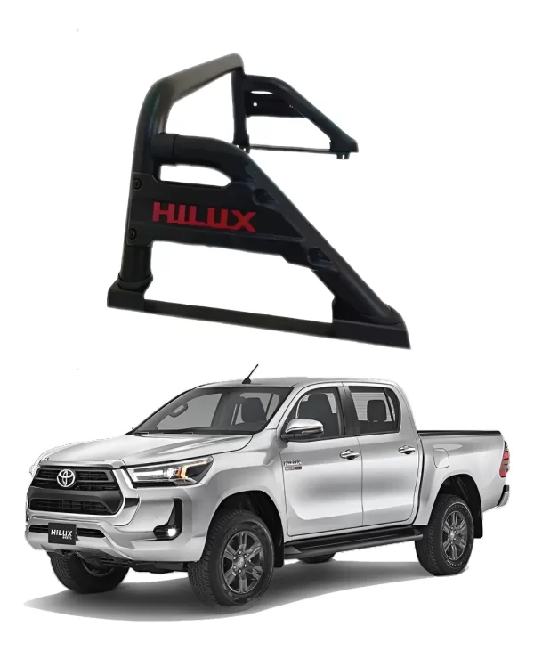 Roll Bar Steel Ii Para Toyota Hilux Dc 2016 - 2024