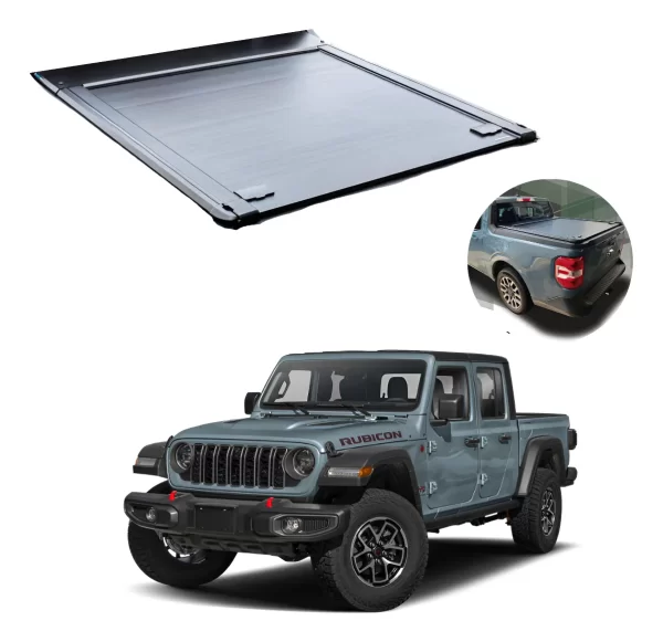 Tapa Cubrebatea Retractil Manual Jeep Gladiator Dc 2020-2025