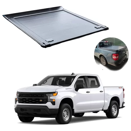 Tapa Cubre Batea Retractil Manual Silverado 2016 - 2025