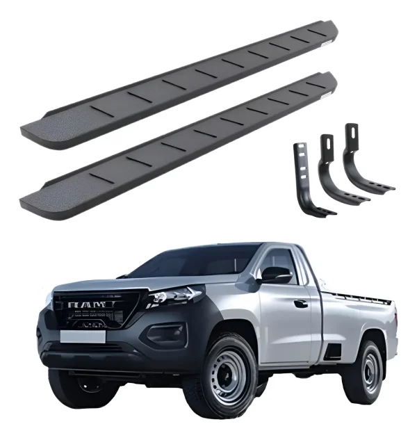 Estribos Rb10 80in Negro Text. Ram 1200 2024 - 2025