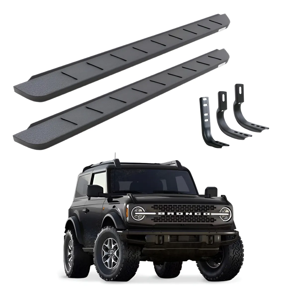 Estribos Rb10 57in Pol. Ford Bronco 2p 2021 - 2025 - Image 1